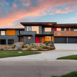 Mid-Century Modern House Exterior