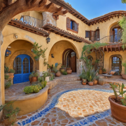 Mediterranean House Exterior