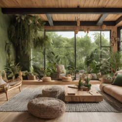 Biophilic Living Room