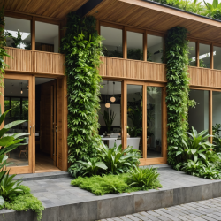 Biophilic House Exterior