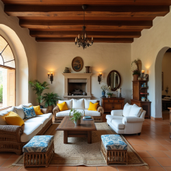 Mediterranean Living Room