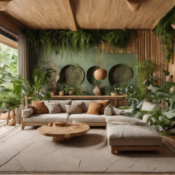 Biophilic Living Room