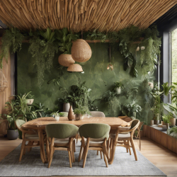 Biophilic Dining Room