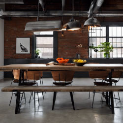 Industrial Dining Room