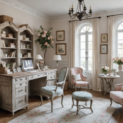 Shabby Chic Home Office