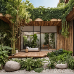 Biophilic House Exterior