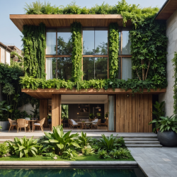 Biophilic House Exterior