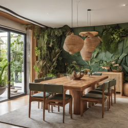 Biophilic Dining Room