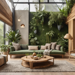 Biophilic Living Room