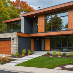 Mid-Century Modern House Exterior