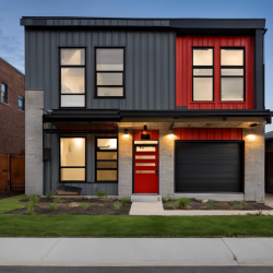 Industrial House Exterior