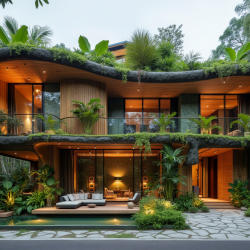 Biophilic House Exterior