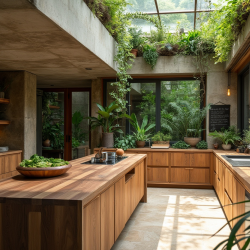 Biophilic Kitchen