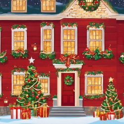 Christmas House Exterior