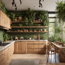 Biophilic Kitchen