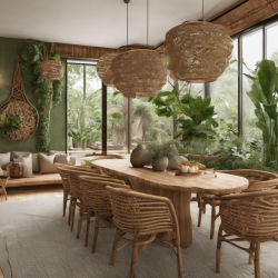 Biophilic Dining Room