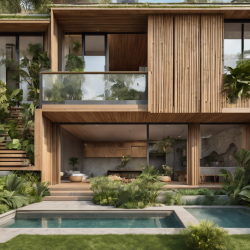 Biophilic House Exterior