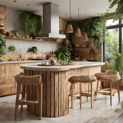 Biophilic Kitchen