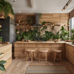 Biophilic Kitchen