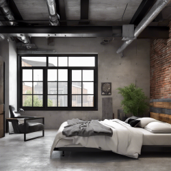 Industrial Bedroom