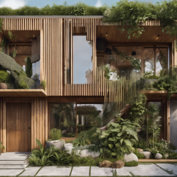 Biophilic House Exterior