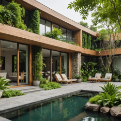 Biophilic House Exterior