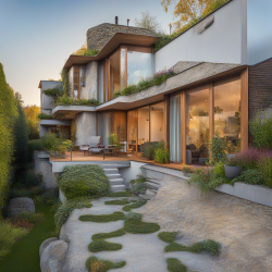 Biophilic House Exterior