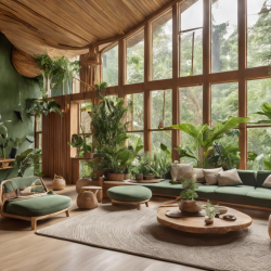 Biophilic Living Room