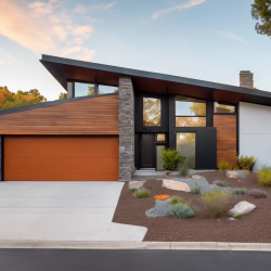 Mid-Century Modern House Exterior