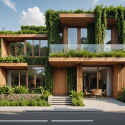 Biophilic House Exterior