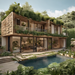 Biophilic House Exterior