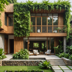 Biophilic House Exterior