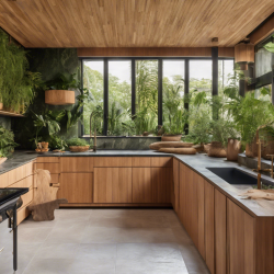 Biophilic Kitchen