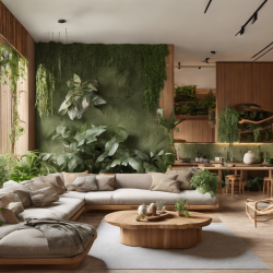 Biophilic Living Room