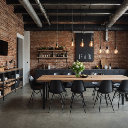 Industrial Dining Room