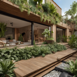 Biophilic House Exterior