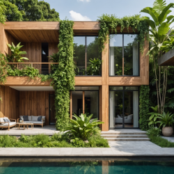 Biophilic House Exterior