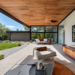 Mid-Century Modern House Exterior