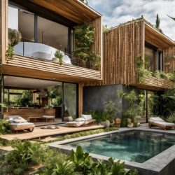 Biophilic House Exterior