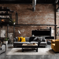 Industrial Living Room