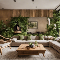 Biophilic Living Room