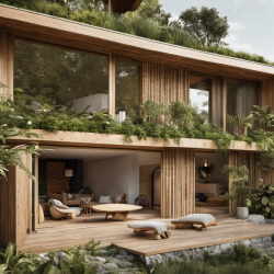 Biophilic House Exterior