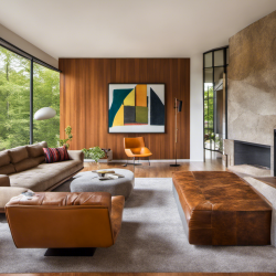 Mid-Century Modern Living Room