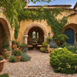 Mediterranean Outdoor Garden