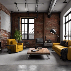 Industrial Living Room