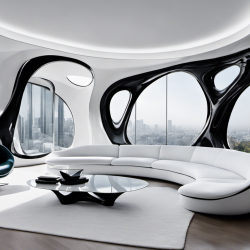 Zaha Hadid Living Room