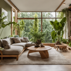 Biophilic Living Room