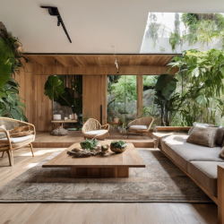 Biophilic Living Room