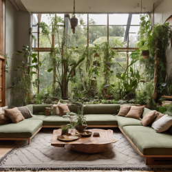 Biophilic Living Room