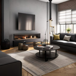 Industrial Living Room